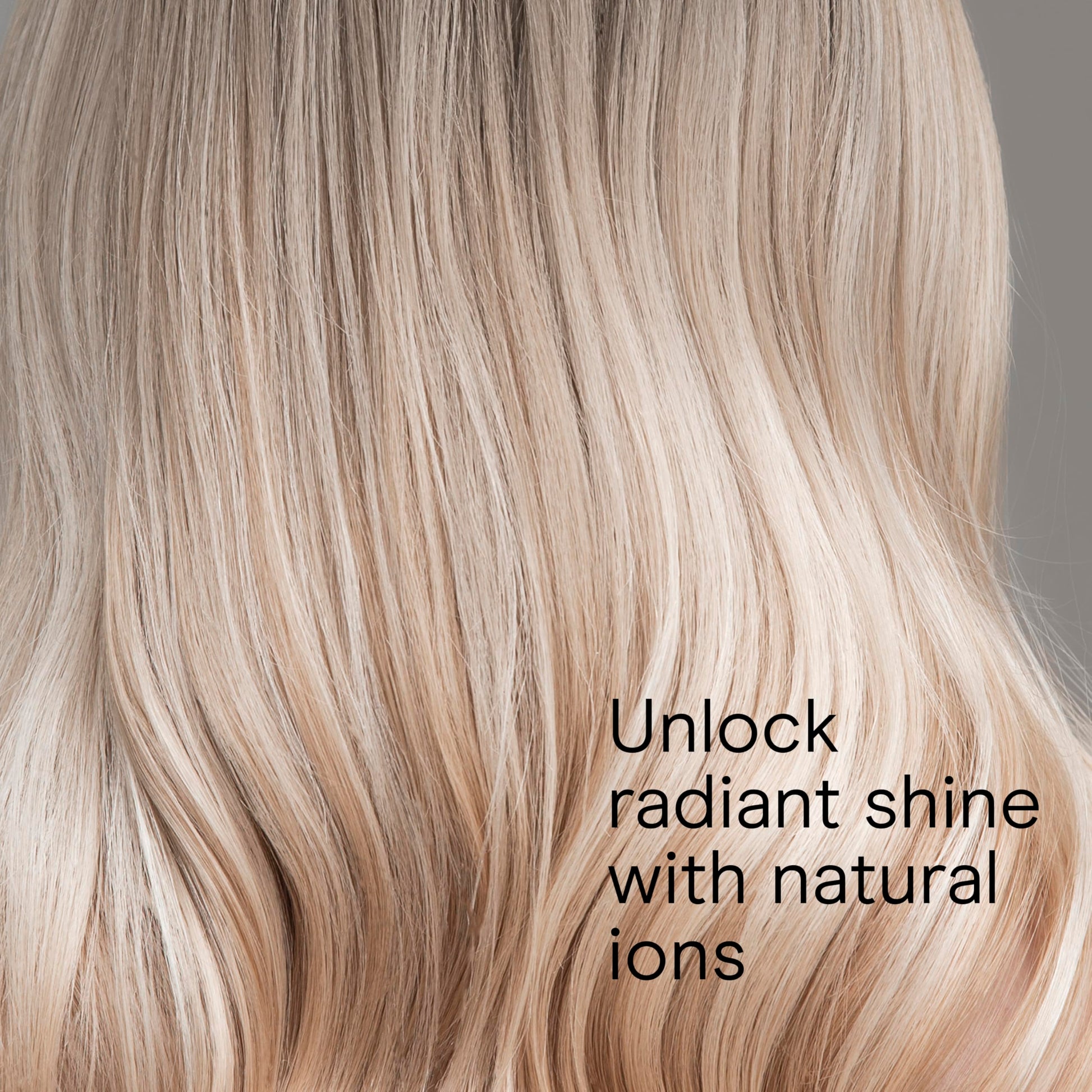 Rear view highlighting the removable lint filter of the Conair tourmaline ceramic hair dryer