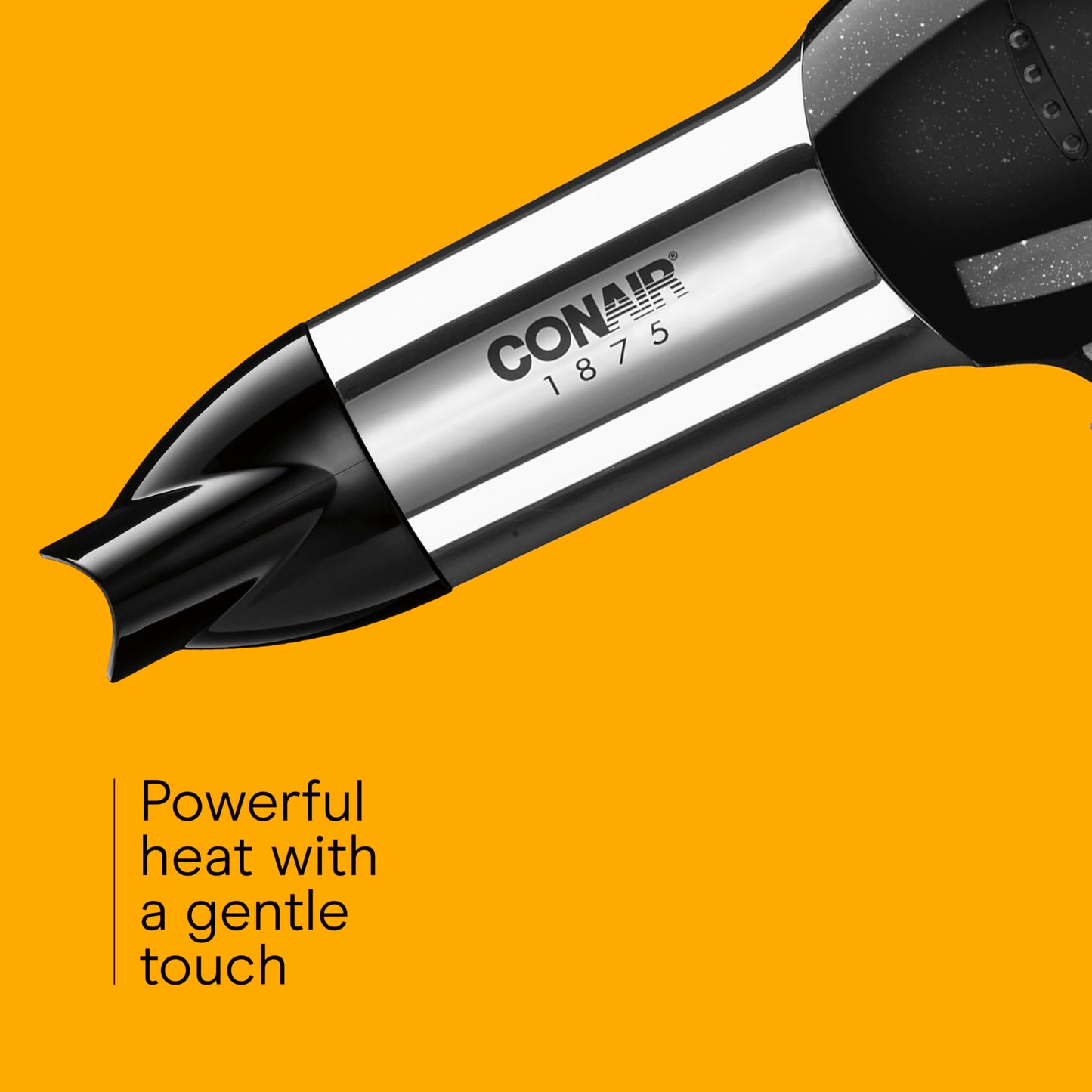 Conair full size professional blow dryer showcasing the Cool Shot button