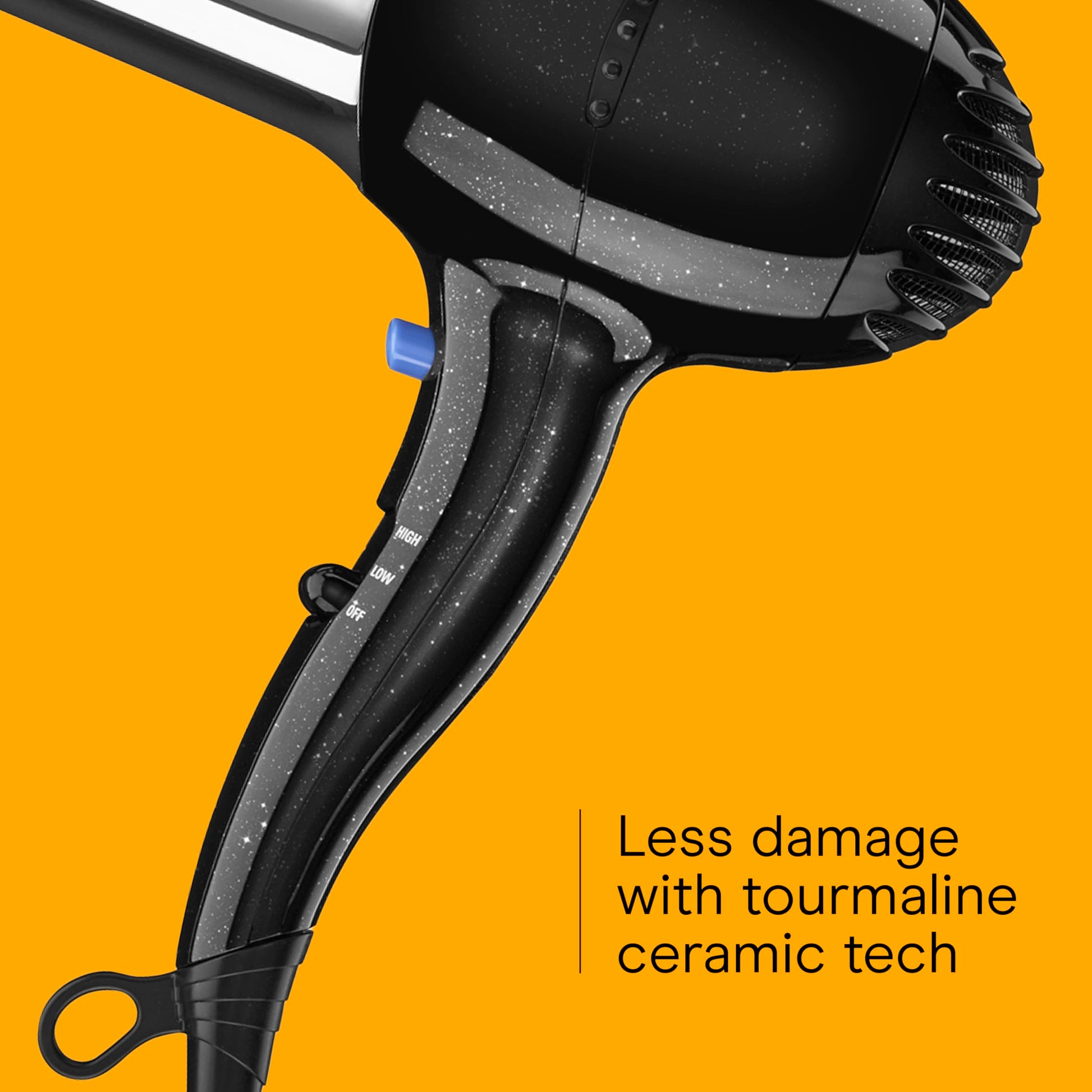 Conair professional styling blow dryer unboxed on a clean studio background