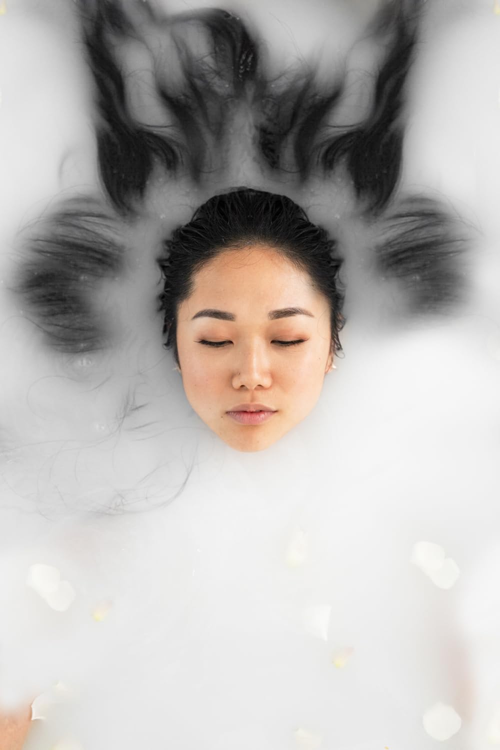 Bathorium milk mineral bath soak lifestyle bathtub setting