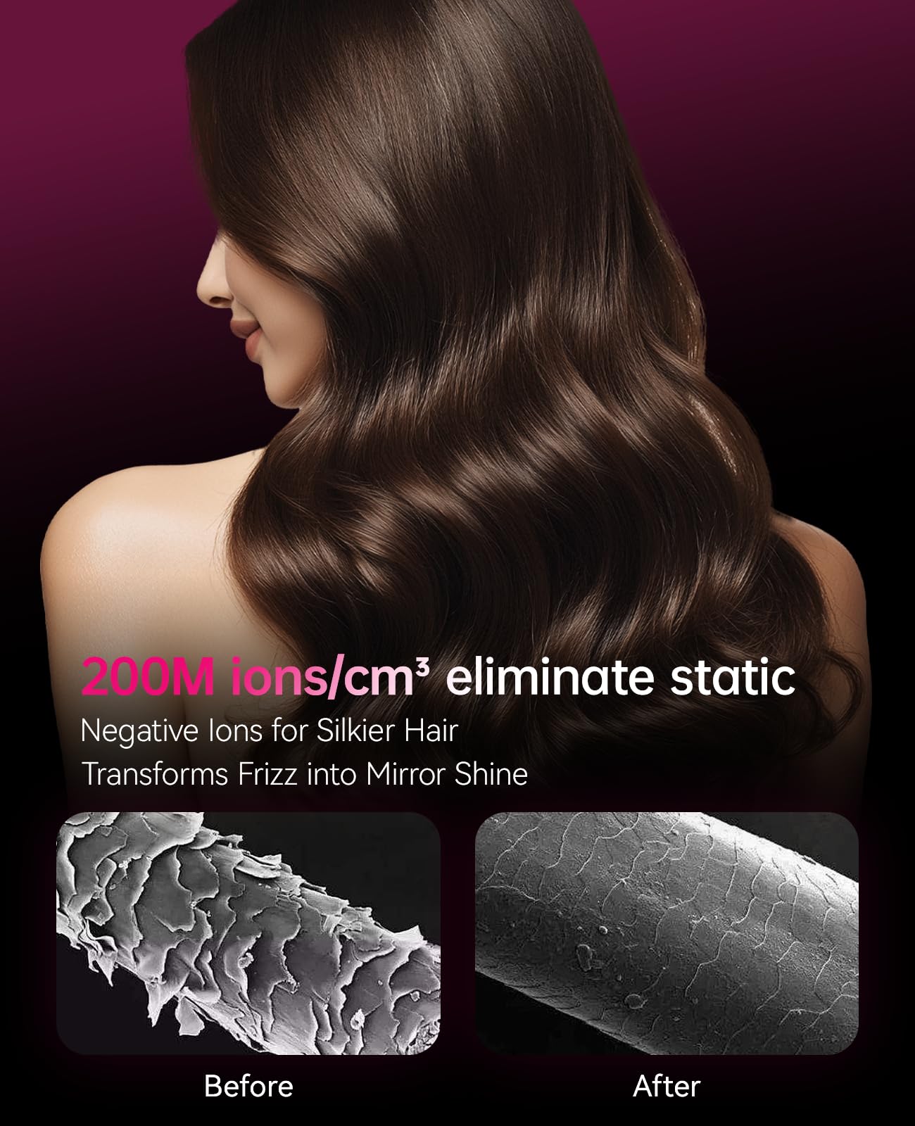 Compact grey CONFU travel hair dryer displaying three heat settings buttons