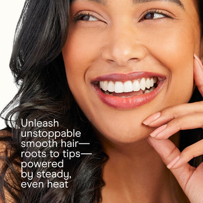 Close up view of the ceramic grill on the Conair white blow dryer