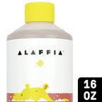 Alaffia coconut strawberry scent bubble bath back label details