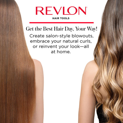 Revlon infrared hair dryer packaging showing the official product box and included contents.