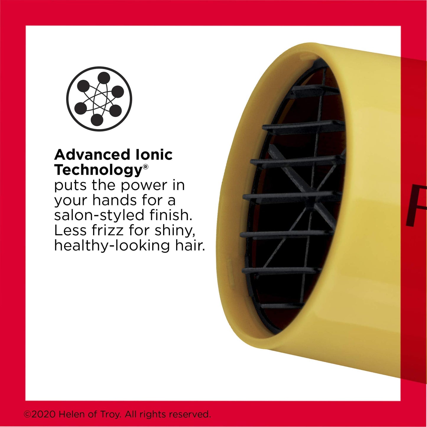 Revlon lightweight travel blow dryer profile angle