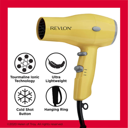 Revlon 1875 Watt portable travel styler packaging box