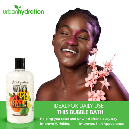 Texture of Urban Hydration foaming bubble bath soak