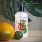 Urban Hydration Mango and Lime Bubble Bath lifestyle bathtub setting