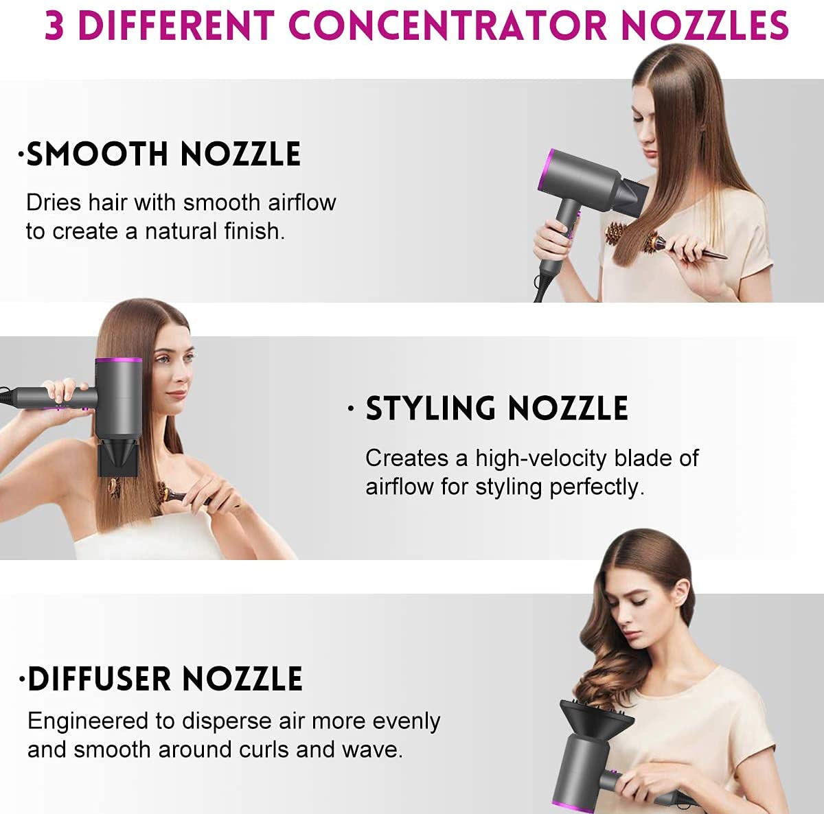 Slopehill salon grade styling tool displayed with complete accessory kit