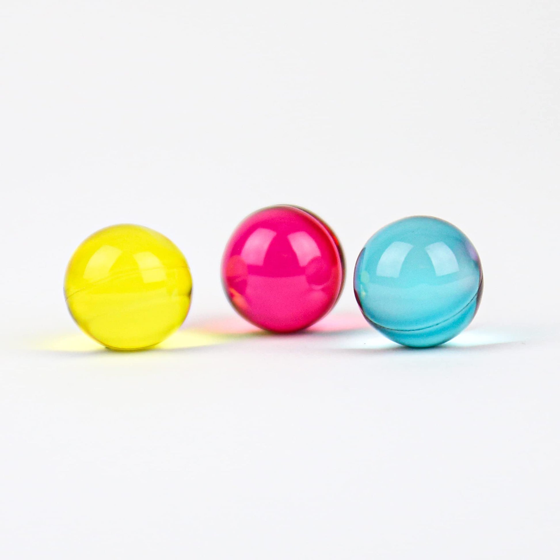 Top view of 20-Pack Gift Republic Liquid Spirit bath oil beads in their original pouch