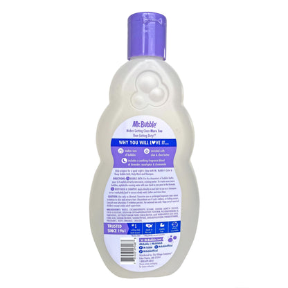 Side profile of Mr. Bubble 16 fluid ounce bottles