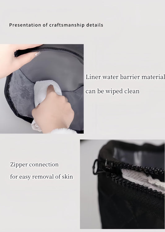 Ylmaphyree electric deep conditioning thermal head cap with digital remote controller attached.