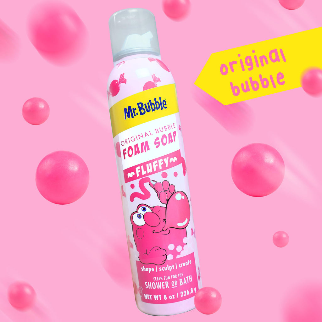 Mr. Bubble bubblegum scent foam soap pack of six containers