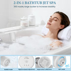 BeiliuDevise rechargeble bath spa device highlighting adjustable nozzle
