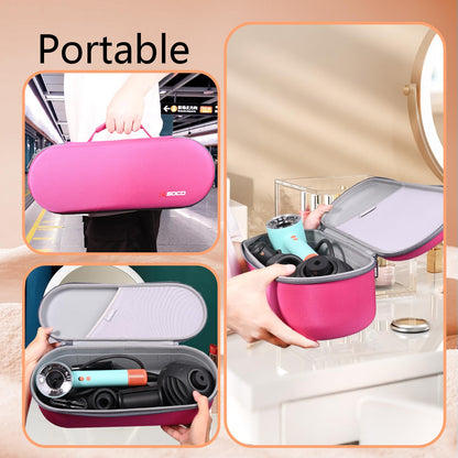 RLSOCO travel organizer top view highlighting the reinforced ergonomic carrying handle grip