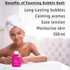 New Miuz rose jasmine vanilla bath soak ingredients label