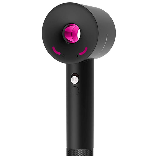 Black silicone protective sleeve for supersonic styling tool detailing flexible material stretch