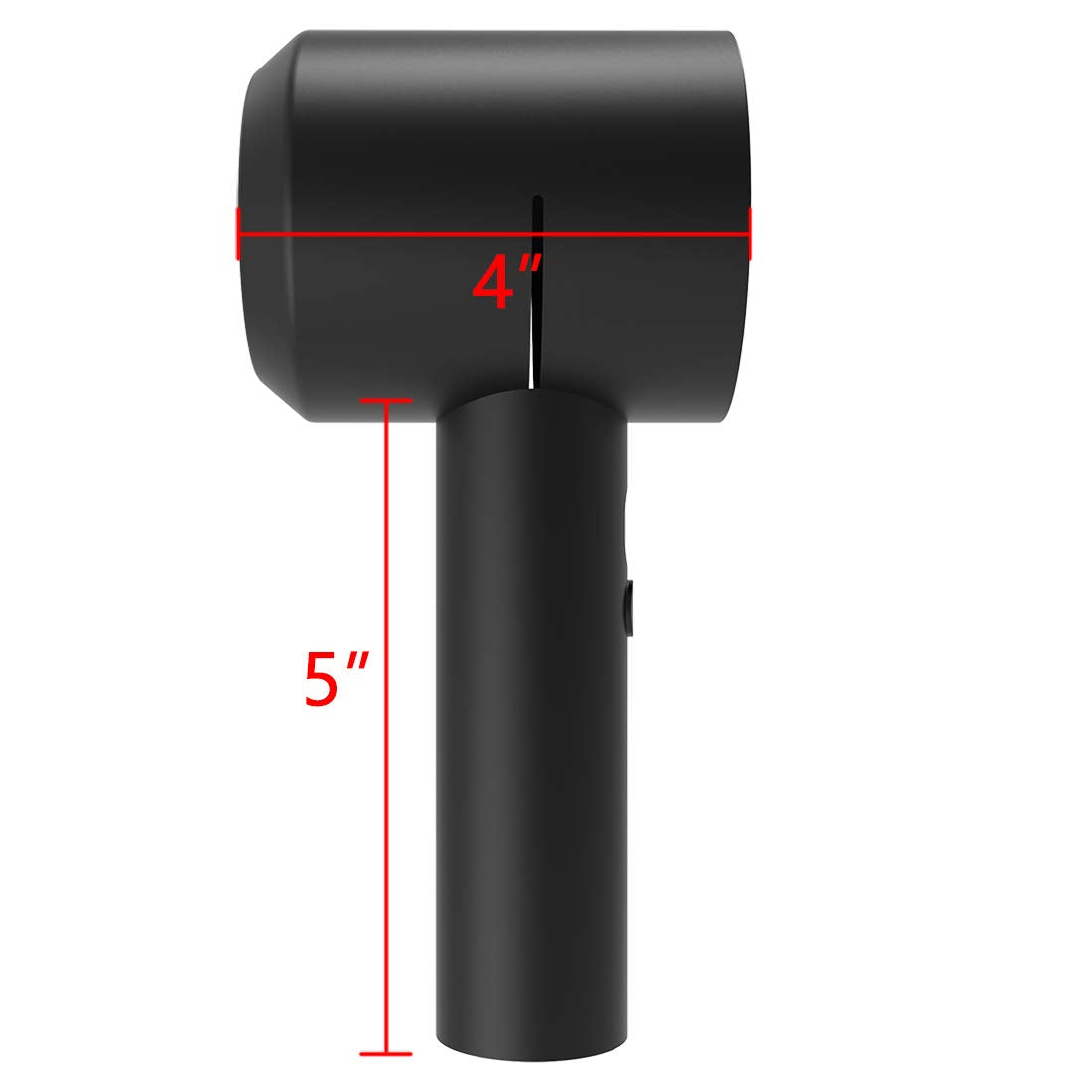Eco friendly washable silicone guard showing side profile and airflow alignment