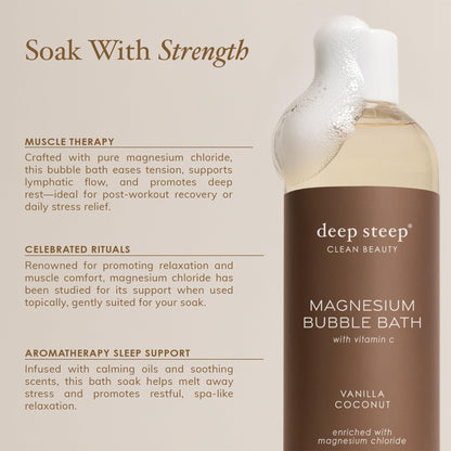 Texture of Deep Steep magnesium foaming soak