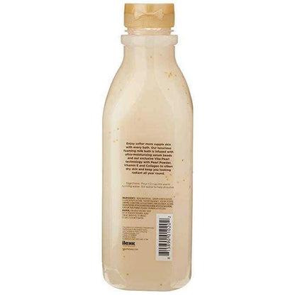 Calgon Nourishing Milk Bath bottle showing Vita-Pearl technology details