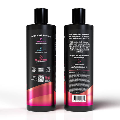 Ooze Passion Fruit Bubble Bath self-care essential