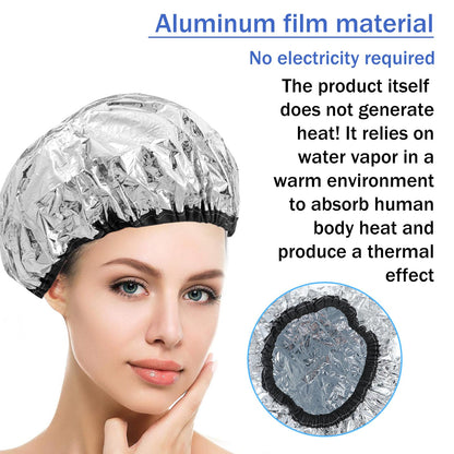 Asofelk thermal hair treatment cap packaging showing the imported high quality product ready for regular salon or home use.