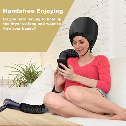 Skywee professional products soft adjustable hooded bonnet packed neatly for travel storage