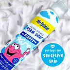 Complete set of six Mr. Bubble foaming soap bottles packaged together