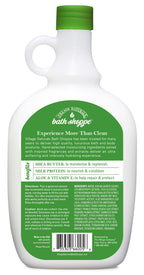 Village Naturals milk bath dual bottles lifestyle packaging