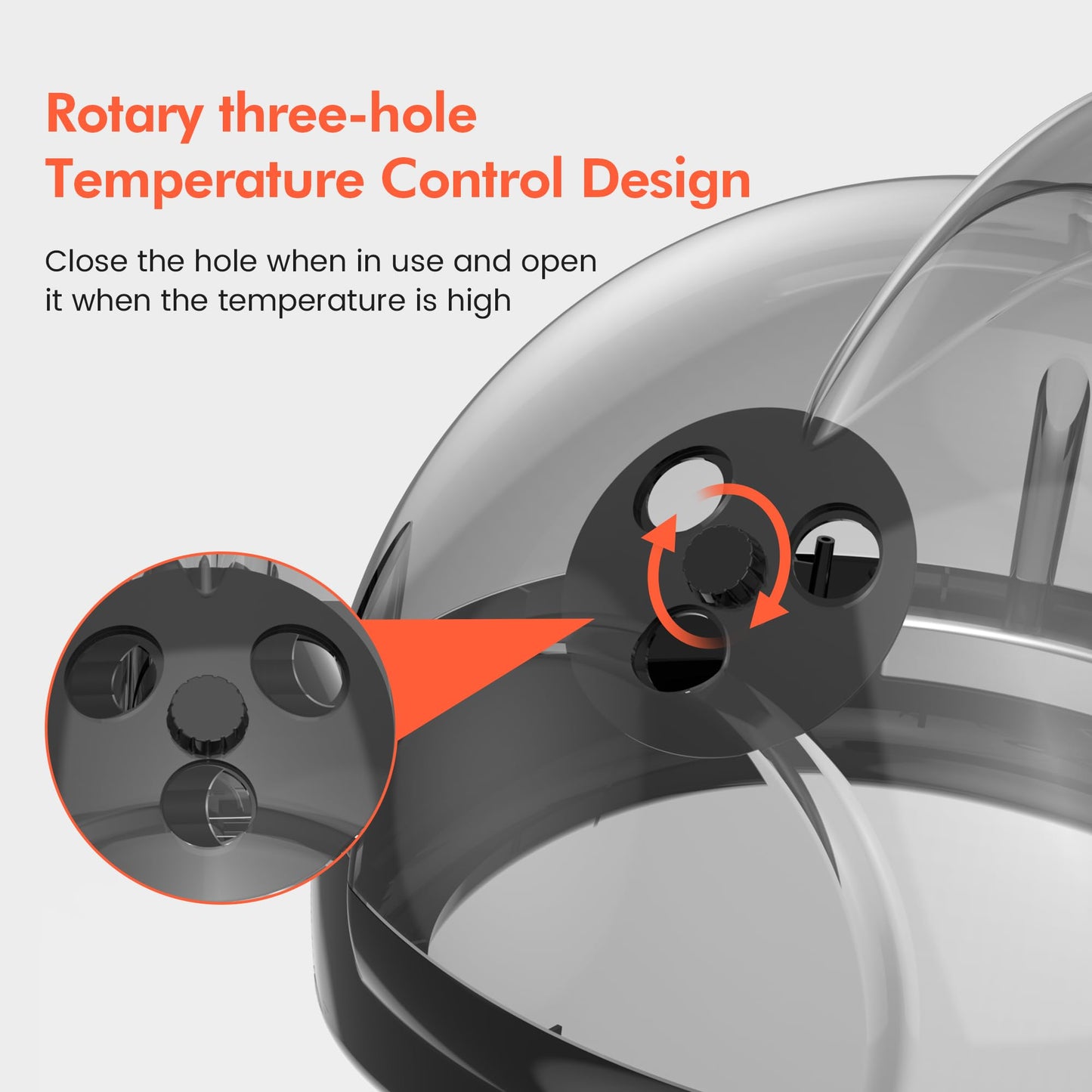 TASALON hot mist hair steamer side profile showing adjustable height locking mechanism