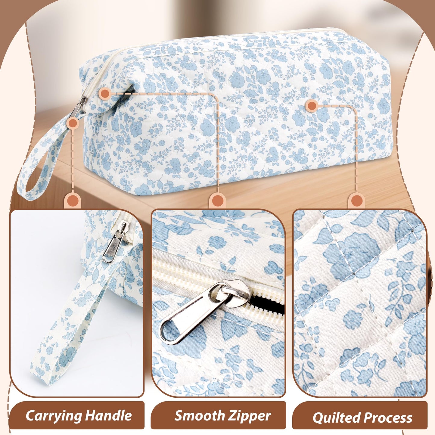 Mrltau hair styling accessories carrying case packed inside a travel suitcase