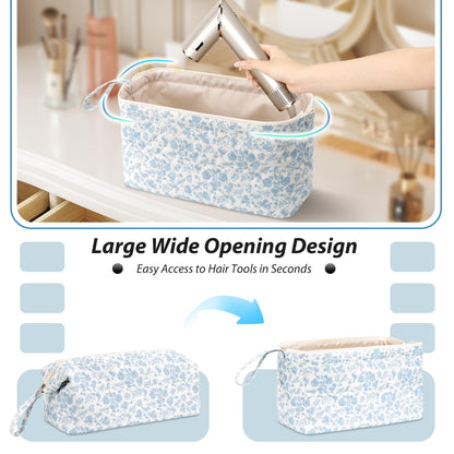 Mrltau multi styler travel case showing soft interior lining protection