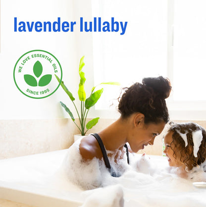 Everyone 3-in-1 natural kids shampoo and bubble bath bottle label detail