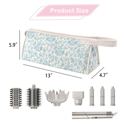 RSRSLEII aesthetic hair styling accessories storage case detailed view of protective PU leather edges