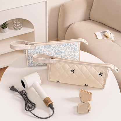 RSRSLEII shockproof styling tool organizer side view illustrating thick protective PE foam padding layers