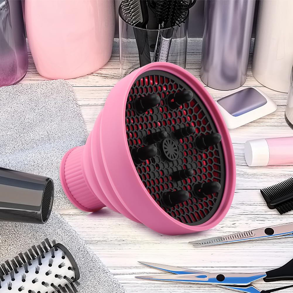 Sonew compact salon grade hair diffuser accessory for frizz free curly hair drying