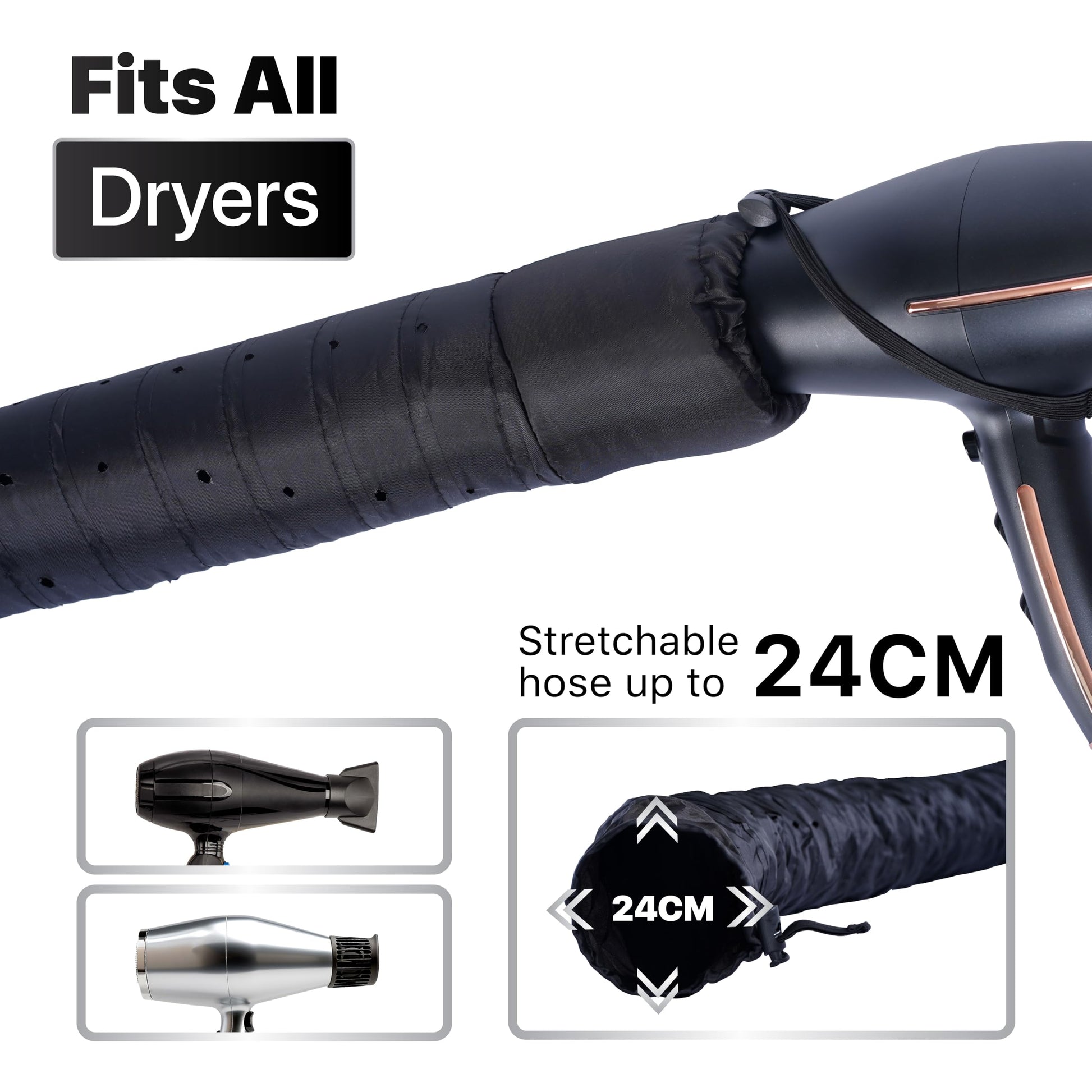 Interior view of the Granteva hooded dryer showcasing the built-in curl plopping layer.