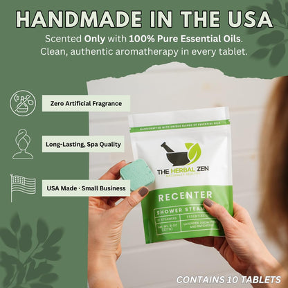 Premium wellness gift box presentation of ten pack relaxation tablets.