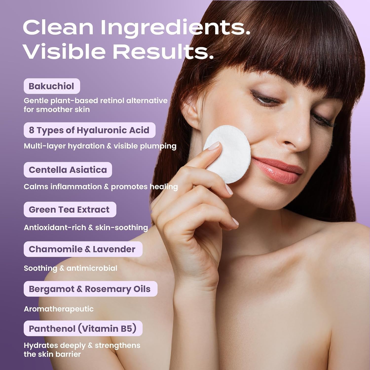 Body Restore anti ageing bakuchiol face wipes used as convenient travel essentials
