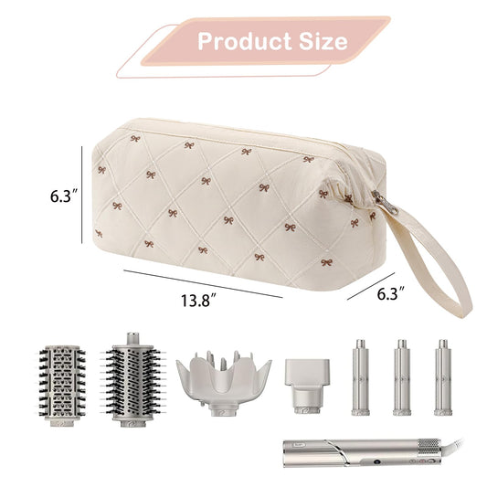 RSRSLEII waterproof styling accessories case open view demonstrating the spacious main compartment and internal mesh organization pockets.