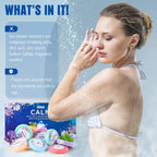 CalmNFiz natural essential oil shower steamers close up