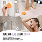 Gossby natural wellness home spa gift set display