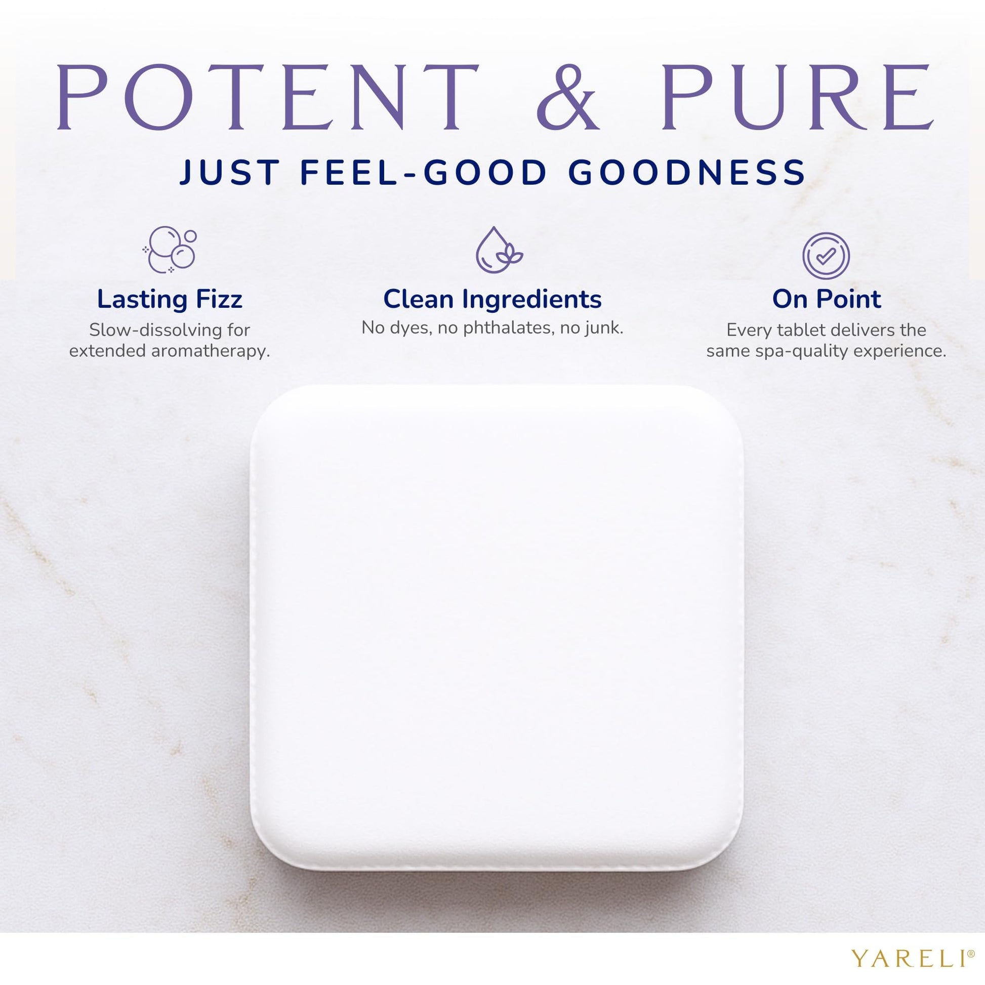 Premium USA imported dyefree aromatherapy tablets for sinus relief and stress management