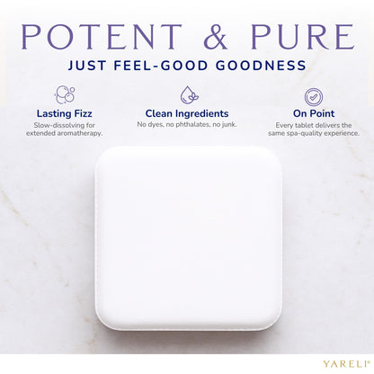 Premium USA imported dyefree aromatherapy tablets for sinus relief and stress management