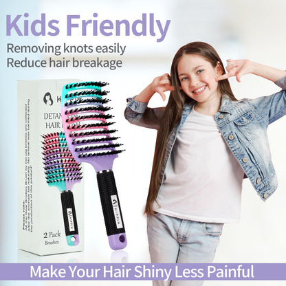 Hippih hair brush set for adults and children
