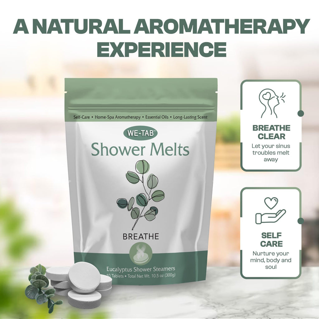 We-Tab wellness essential oil tablets close up