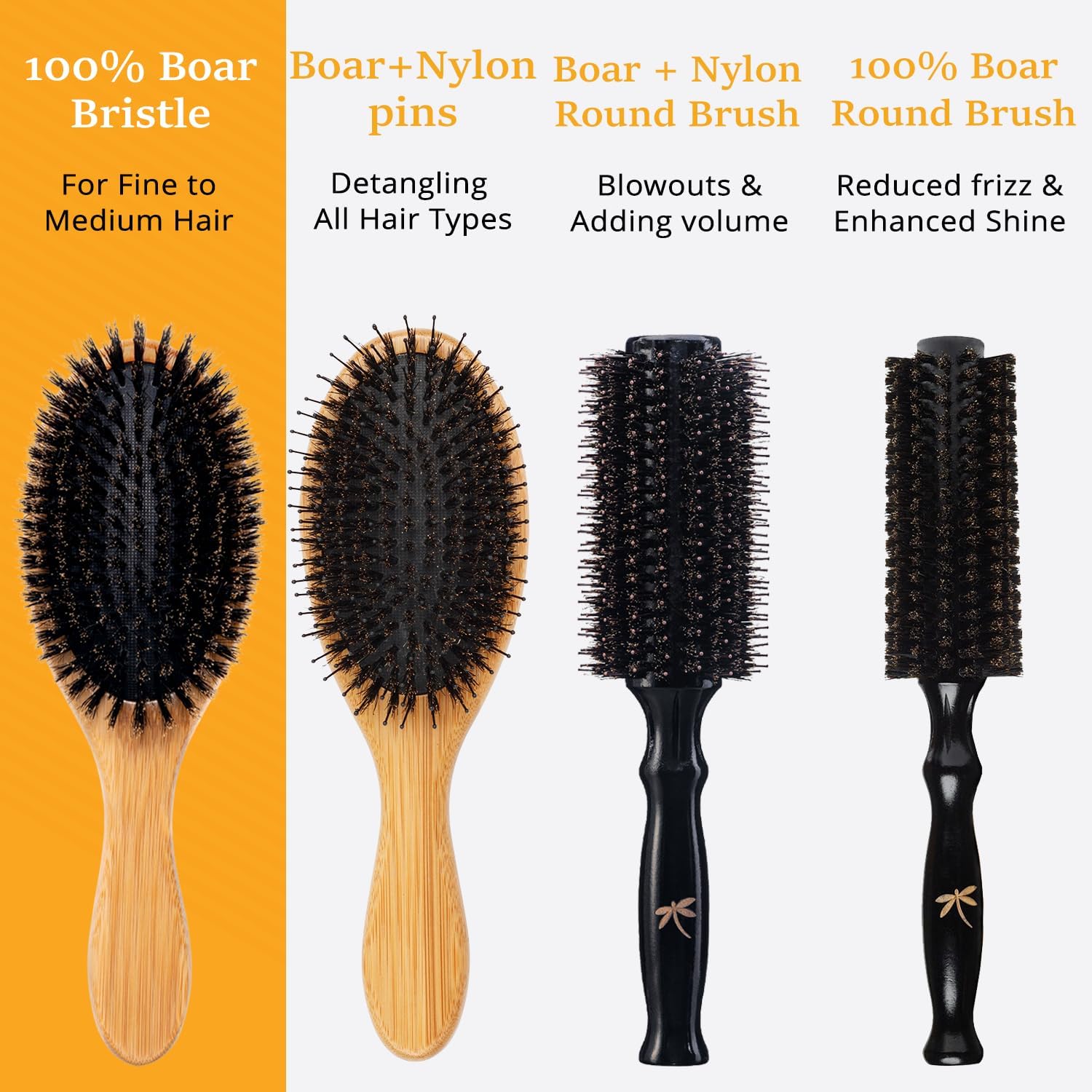 Included spa headband and travel pouch in Belula brush set