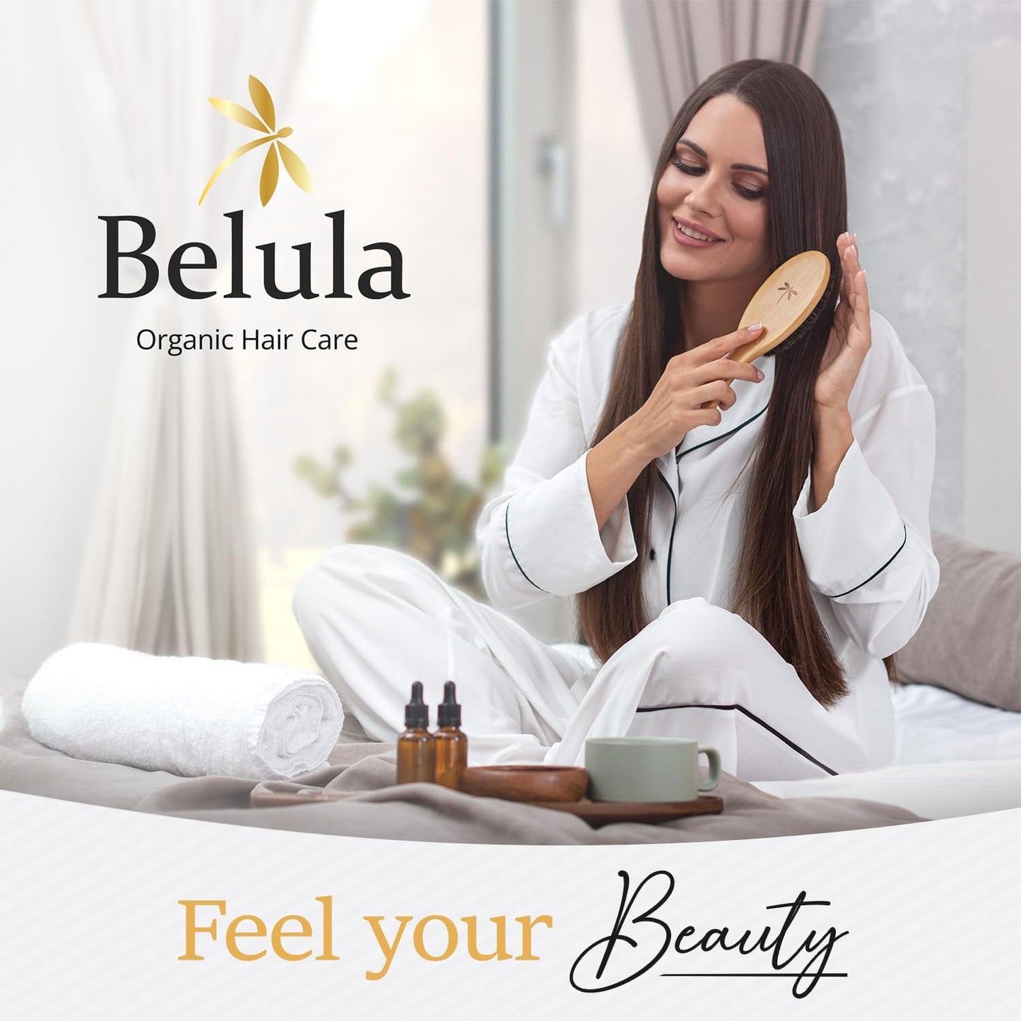 Premium Belula packaging for imported hair care