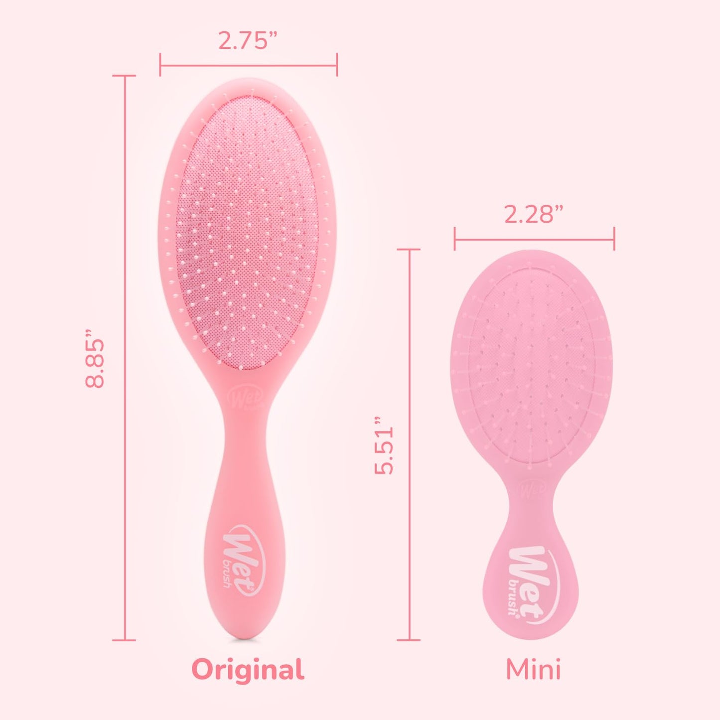 Wet Brush detangling hair brush for wet hair