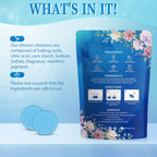 Fizzgarden shower bath bombs gift set lifestyle display